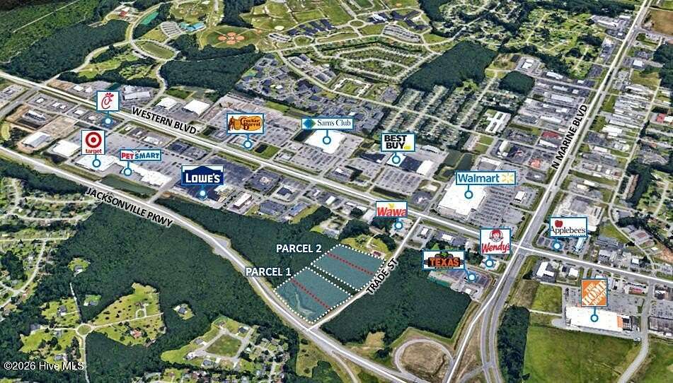 3.78 Acres of Mixed-Use Land for Sale in Jacksonville, North Carolina
