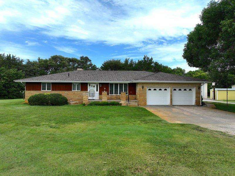 9.85 Acres of Land with Home for Sale in Natoma, Kansas