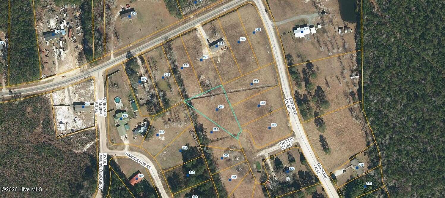 0.63 Acres of Land for Sale in Bolivia, North Carolina