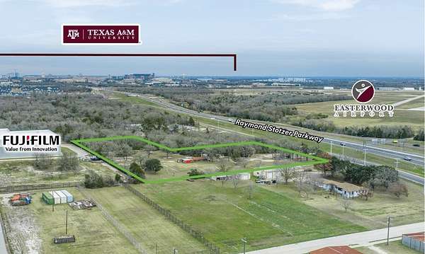 3.17 Acres of Mixed-Use Land for Sale in College Station, Texas