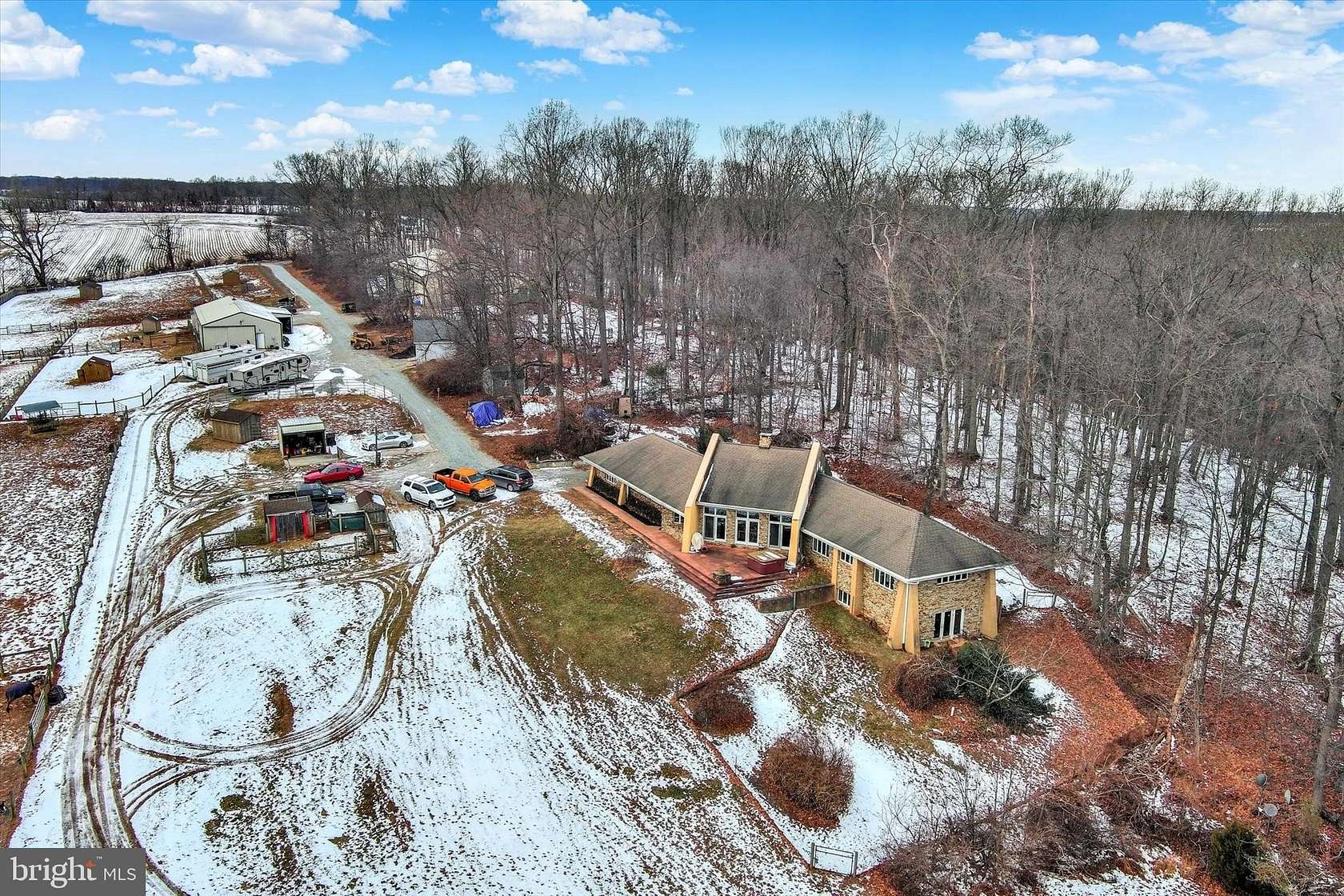 25.6 Acres of Agricultural Land with Home for Sale in Airville, Pennsylvania