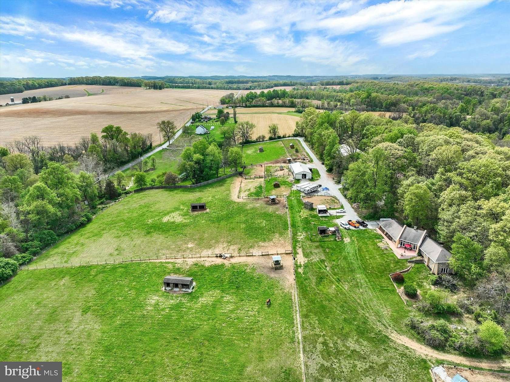 25.6 Acres of Agricultural Land with Home for Sale in Airville, Pennsylvania