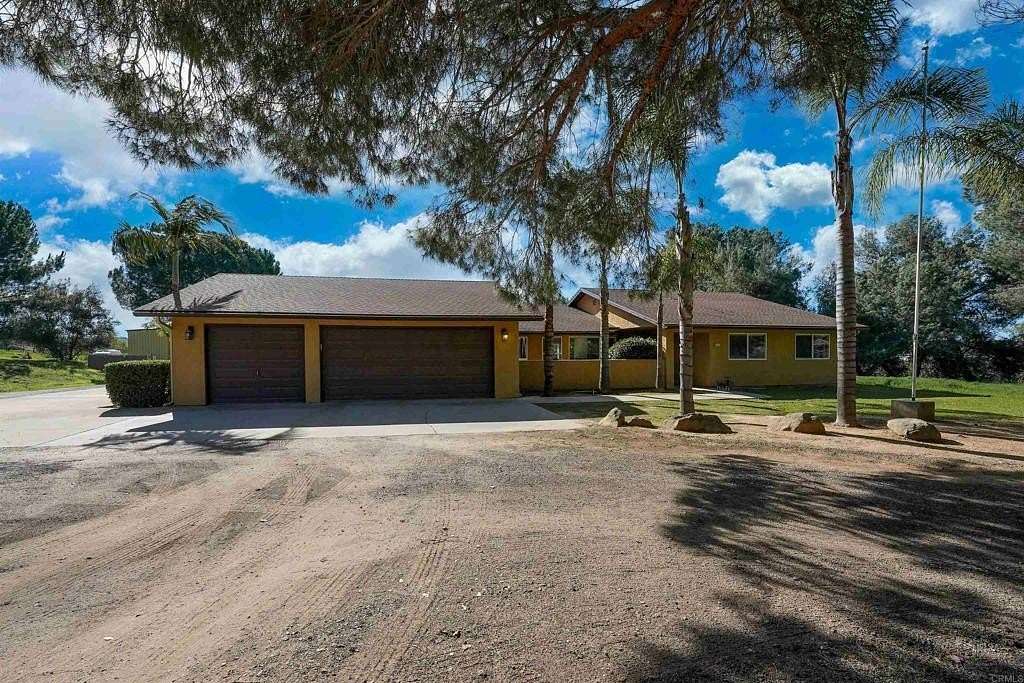 5.84 Acres of Residential Land with Home for Sale in Ramona, California