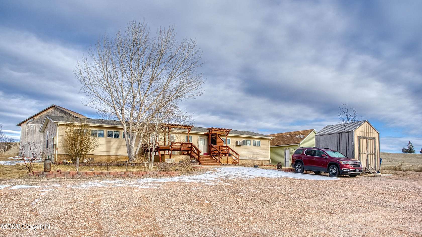 2 Acres of Land with Home for Sale in Moorcroft, Wyoming