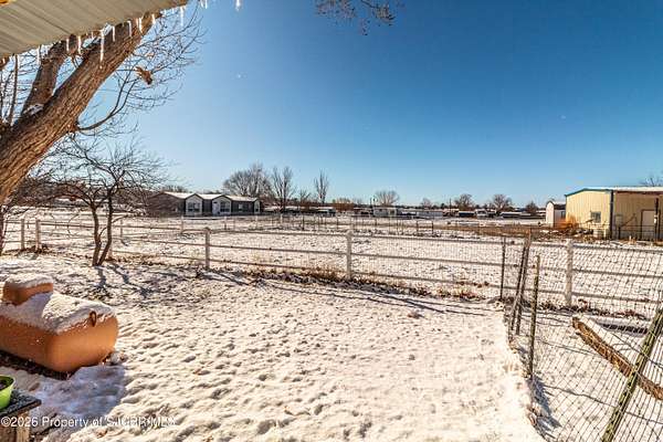 3.45 Acres of Residential Land with Home for Sale in Bloomfield, New Mexico