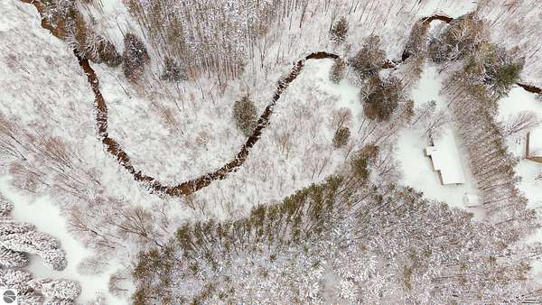 2.89 Acres of Residential Land with Home for Sale in Thompsonville, Michigan