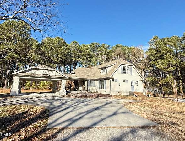 2.3 Acres of Residential Land with Home for Lease in Youngsville, North Carolina