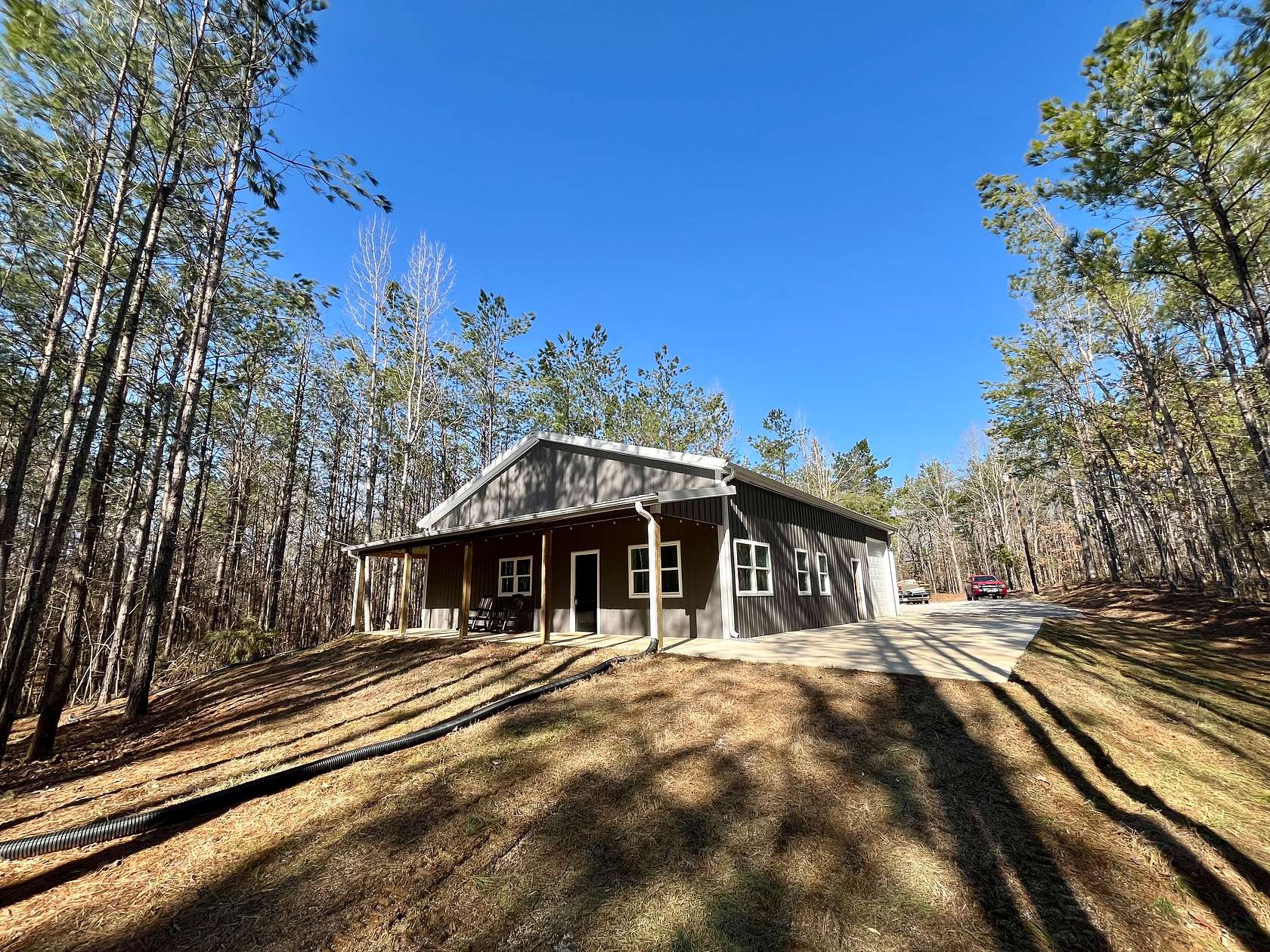 64 Acres of Recreational Land with Home for Sale in Guntown, Mississippi