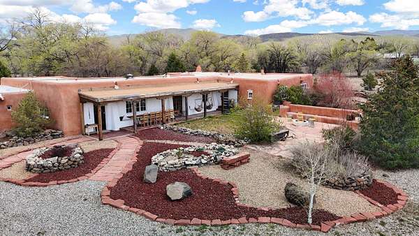 4.6 Acres of Land with Home for Sale in Ranchos de Taos, New Mexico