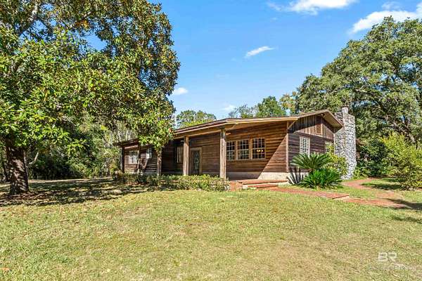 37.2 Acres of Recreational Land with Home for Sale in Lillian, Alabama