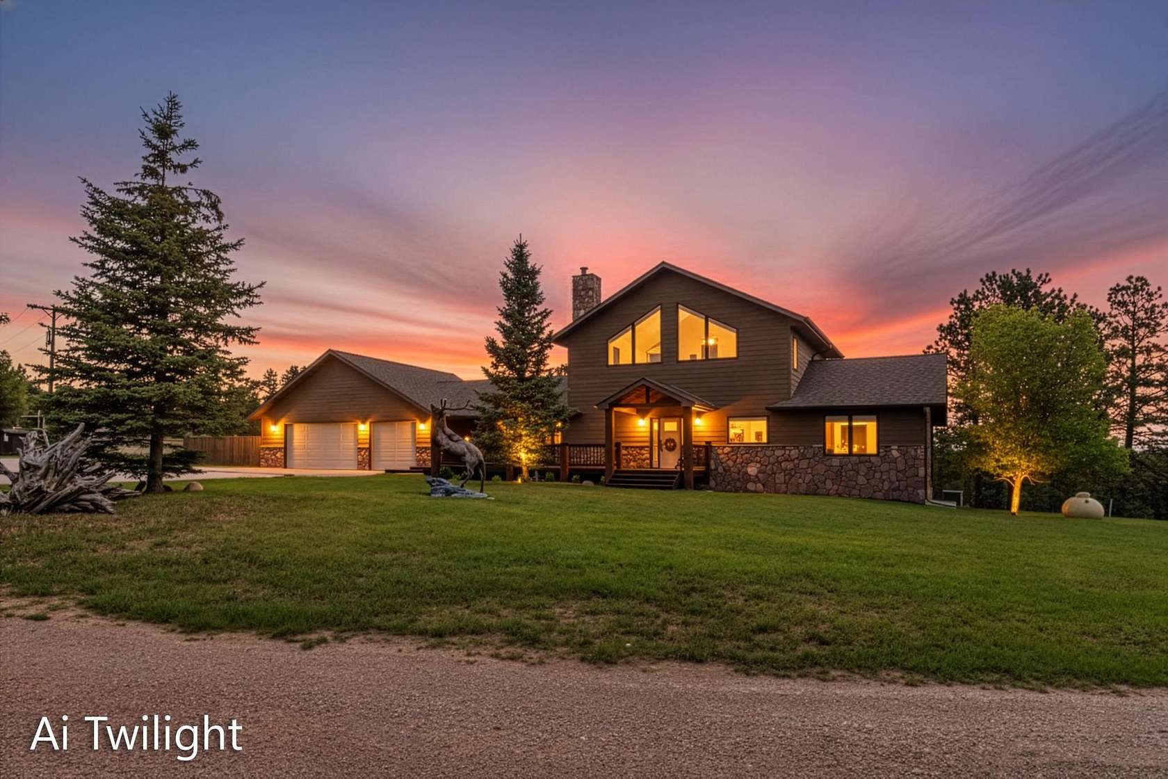 3.57 Acres of Land with Home for Sale in Custer, South Dakota