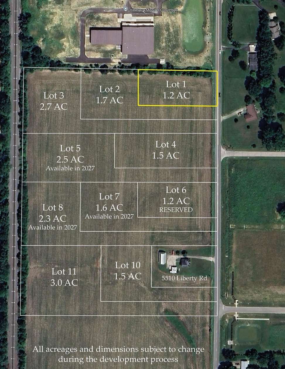 1.2 Acres of Residential Land for Sale in Powell, Ohio