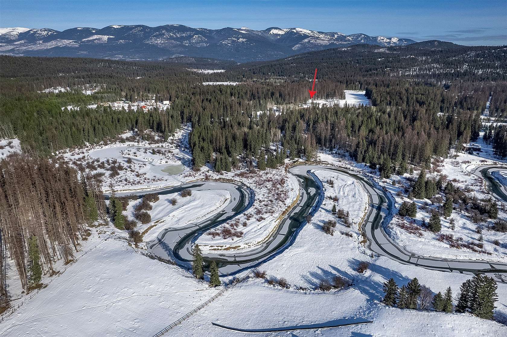 20 Acres of Land with Home for Sale in Whitefish, Montana