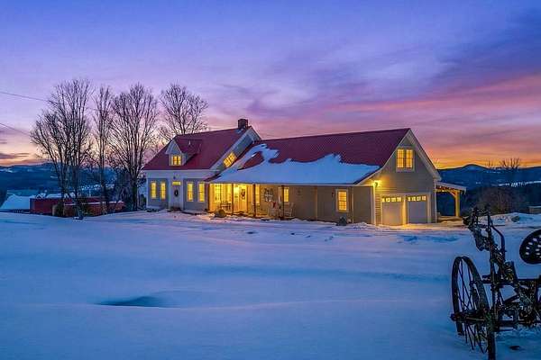 9.3 Acres of Land with Home for Sale in Cabot, Vermont