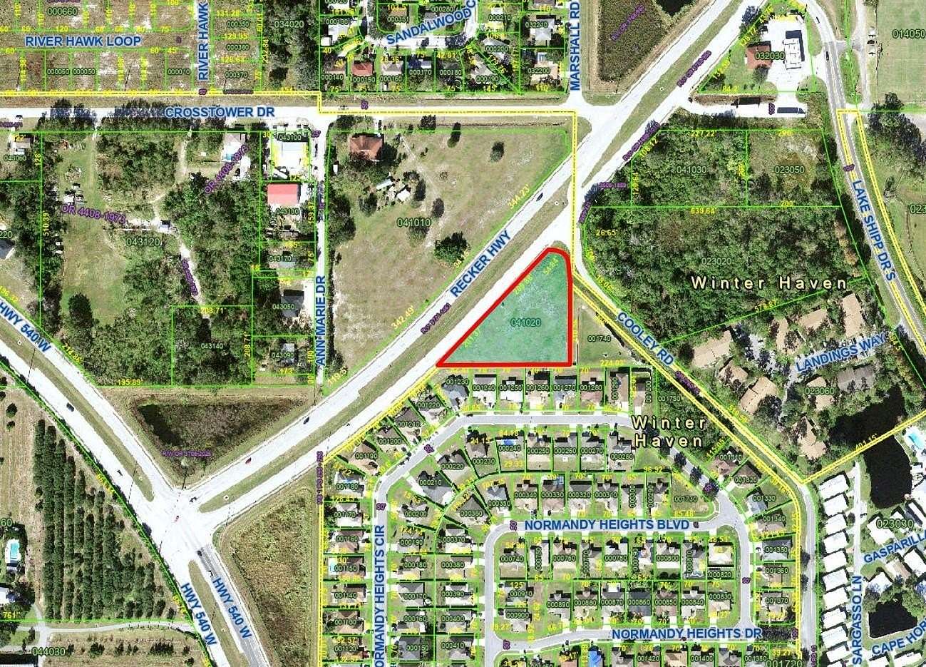 1.36 Acres of Mixed-Use Land for Sale in Winter Haven, Florida