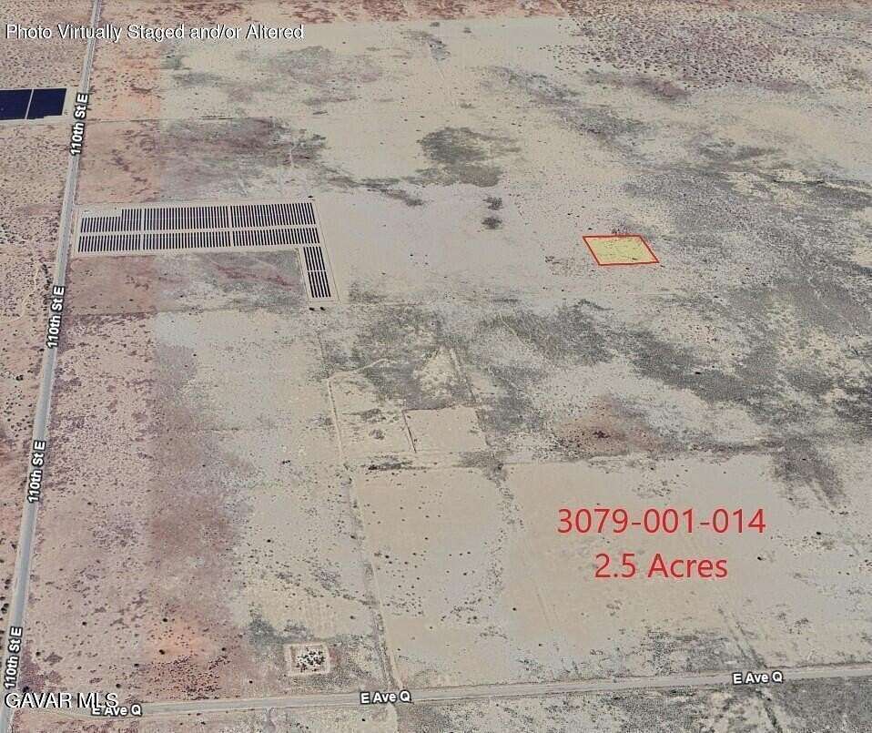 2.54 Acres of Land for Sale in Lancaster, California