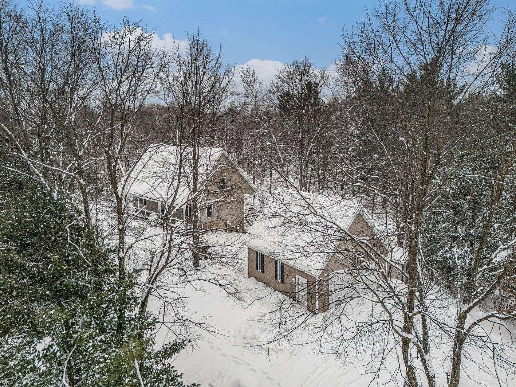 9.7 Acres of Residential Land with Home for Sale in Whitehall, Michigan