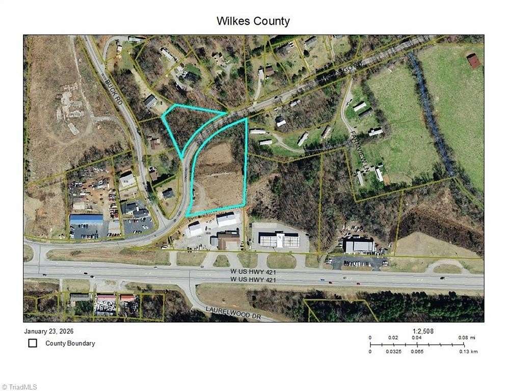 2.6 Acres of Commercial Land for Sale in Wilkesboro, North Carolina