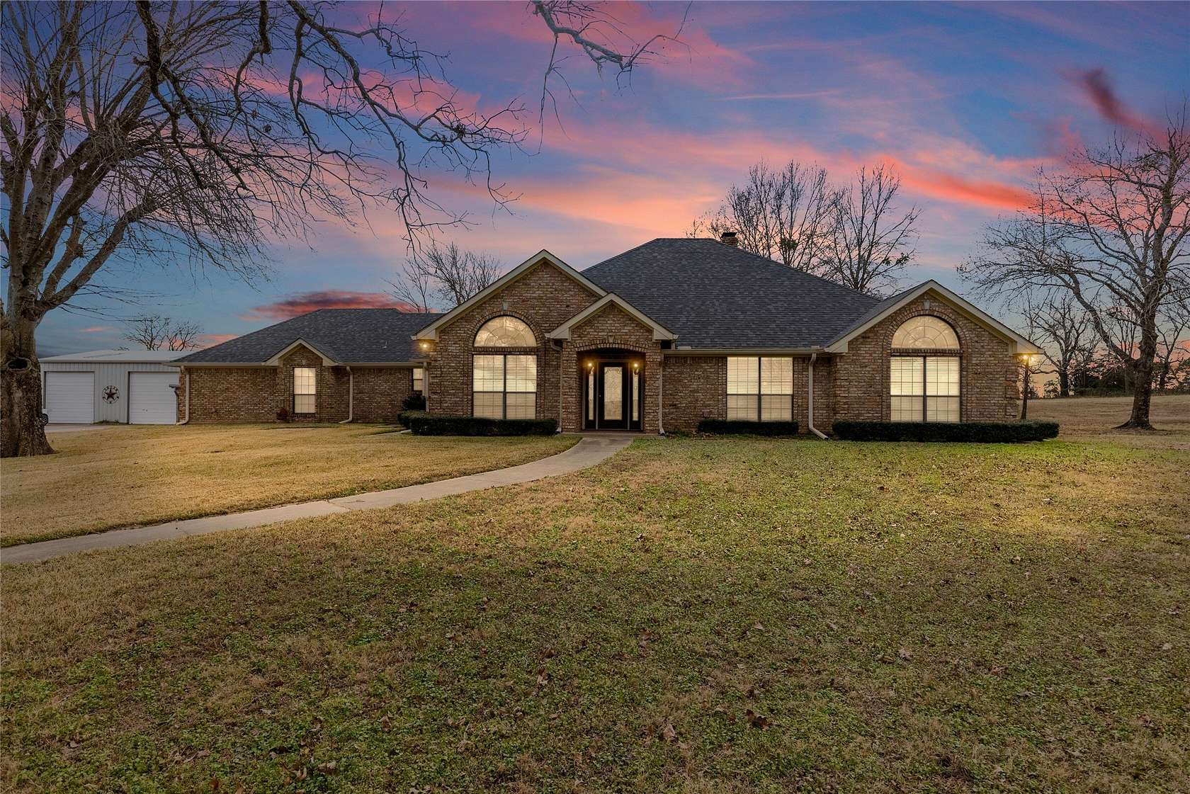 68 Acres of Land with Home for Sale in Winnsboro, Texas
