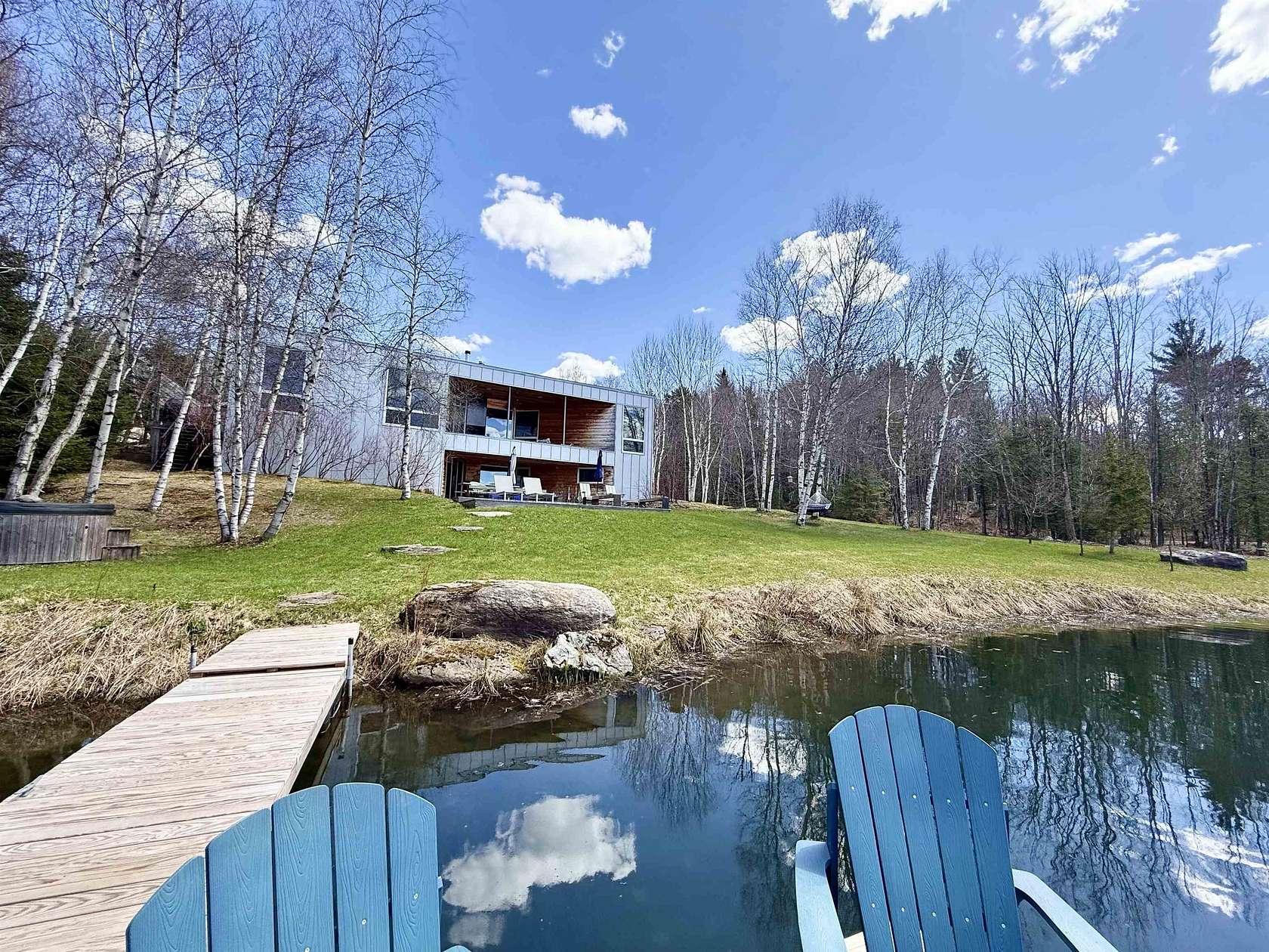 14.4 Acres of Recreational Land with Home for Sale in Montgomery, Vermont