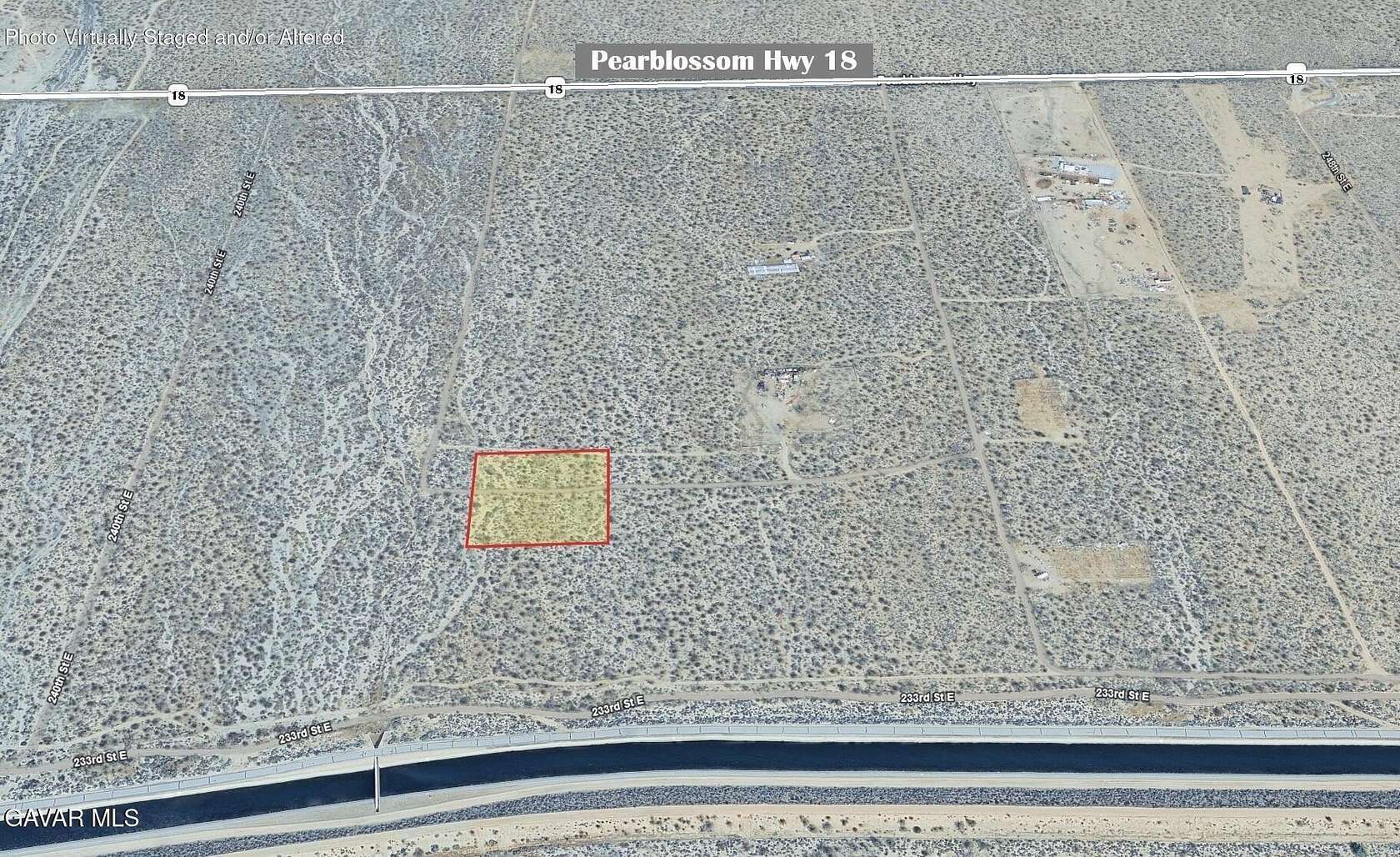 2.52 Acres of Residential Land for Sale in Palmdale, California