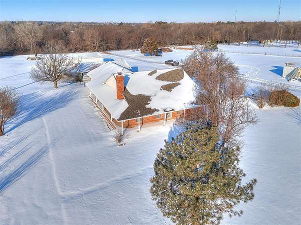 5 Acres of Residential Land with Home for Sale in Newcastle, Oklahoma