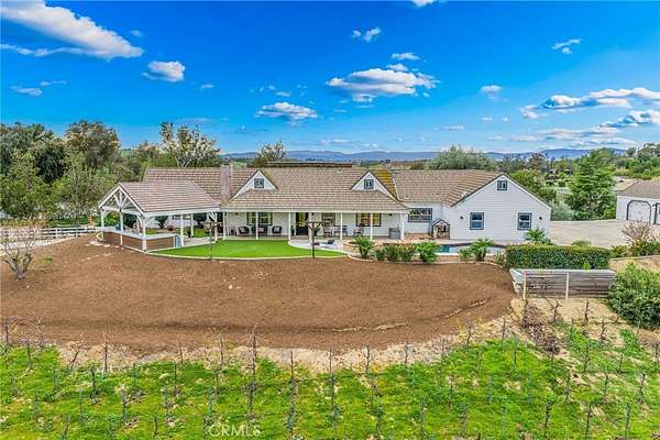 3 Acres of Residential Land with Home for Sale in Temecula, California