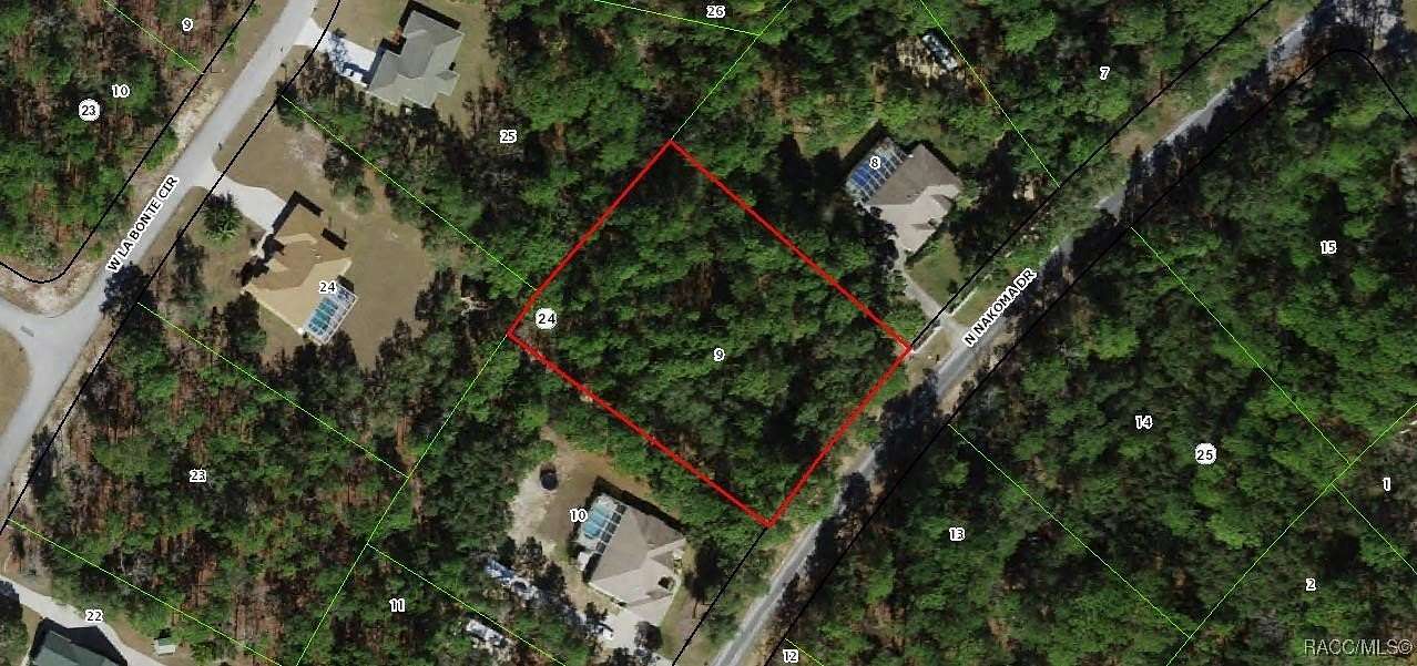 1 Acre of Residential Land for Sale in Beverly Hills, Florida