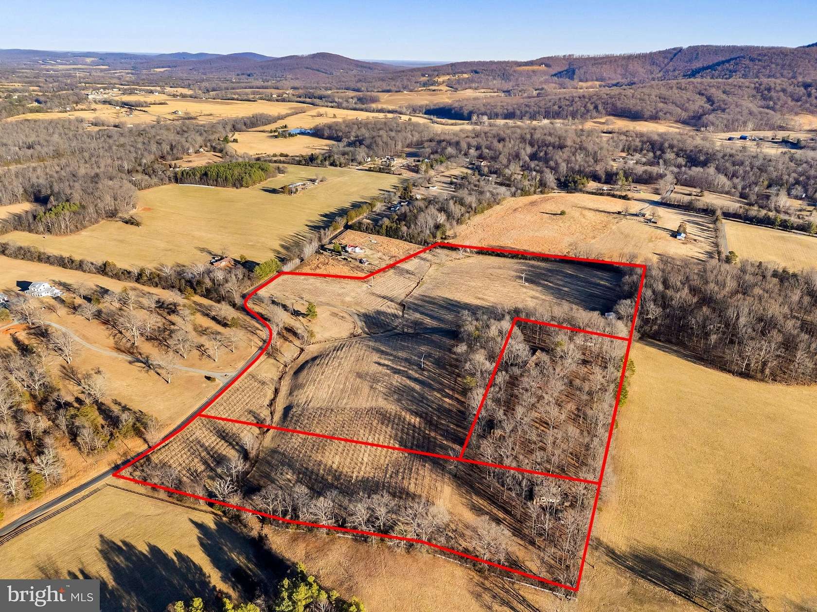 35 Acres of Agricultural Land with Home for Sale in Barboursville, Virginia