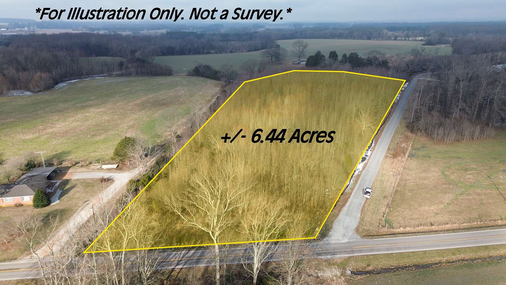 6.44 Acres of Residential Land for Auction in Decherd, Tennessee