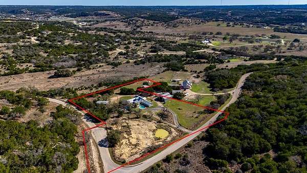 5 Acres of Land with Home for Sale in Kerrville, Texas