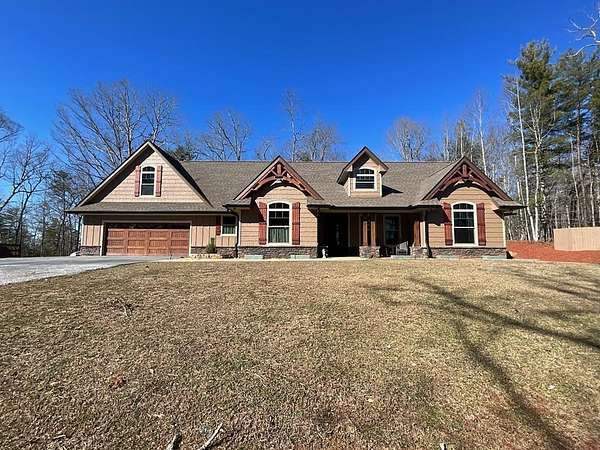 13.3 Acres of Recreational Land with Home for Sale in Young Harris, Georgia