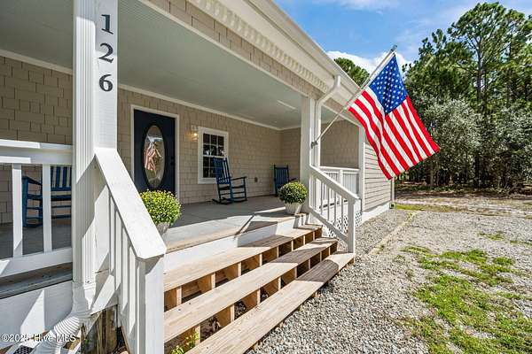 3.6 Acres of Residential Land with Home for Sale in Hampstead, North Carolina