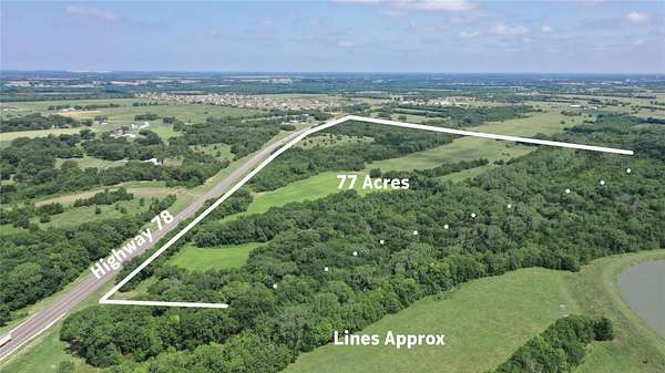 77.4 Acres of Agricultural Land for Sale in Farmersville, Texas