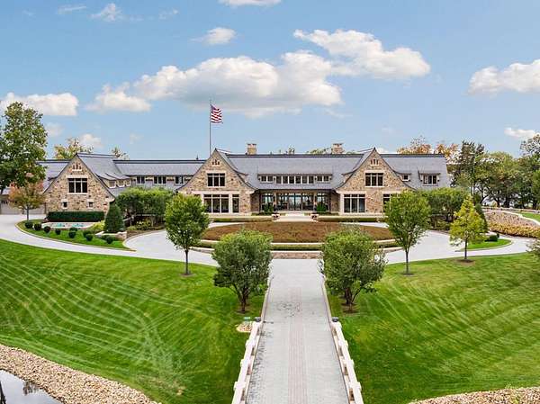 8 Acres of Land with Home for Sale in Wayzata, Minnesota