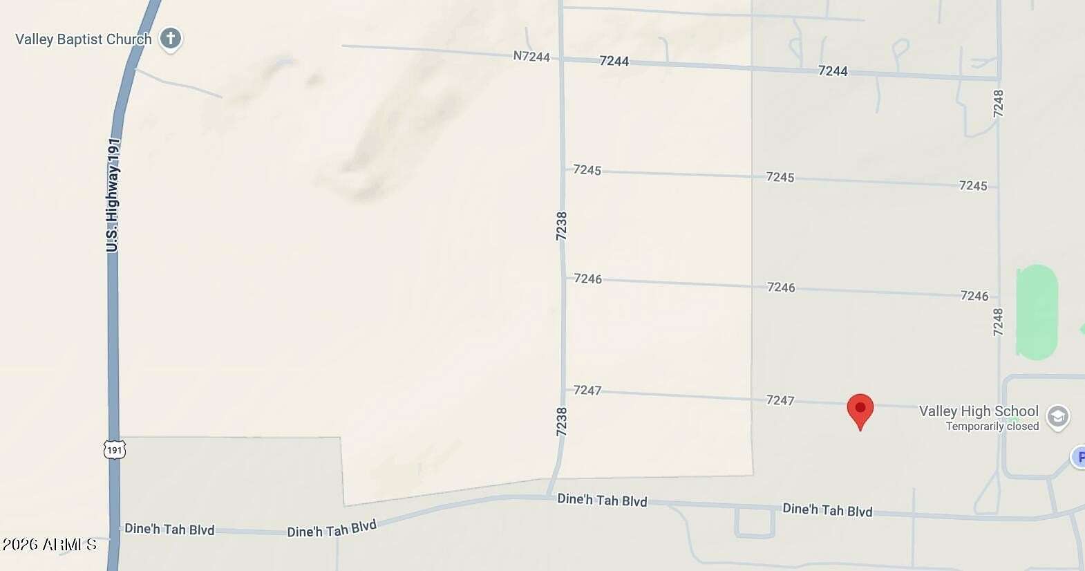 1.15 Acres of Residential Land for Sale in Sanders, Arizona