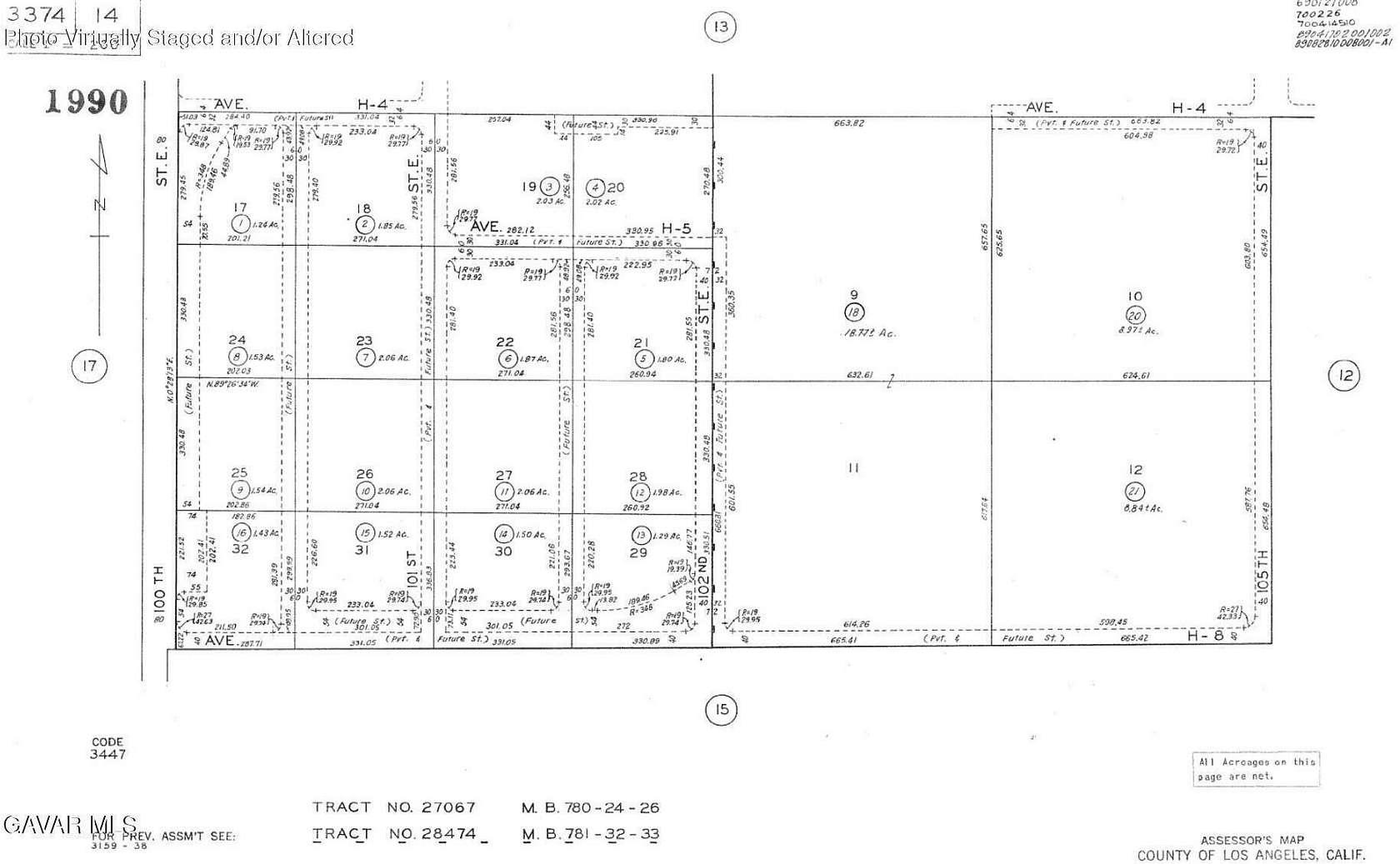 2.51 Acres of Land for Sale in Lancaster, California