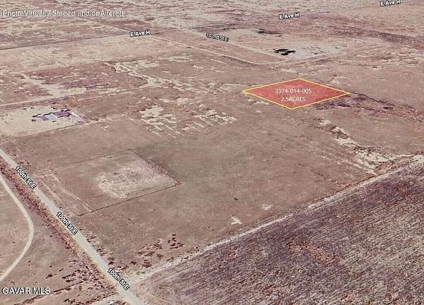 2.51 Acres of Land for Sale in Lancaster, California