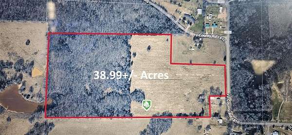 39 Acres of Recreational Land & Farm for Sale in Grand Saline, Texas
