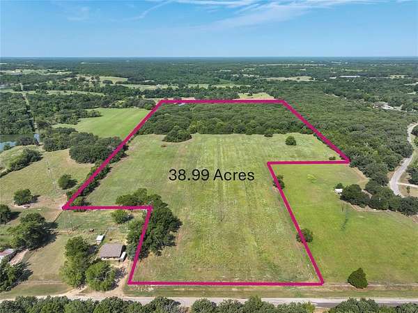 39 Acres of Recreational Land & Farm for Sale in Grand Saline, Texas