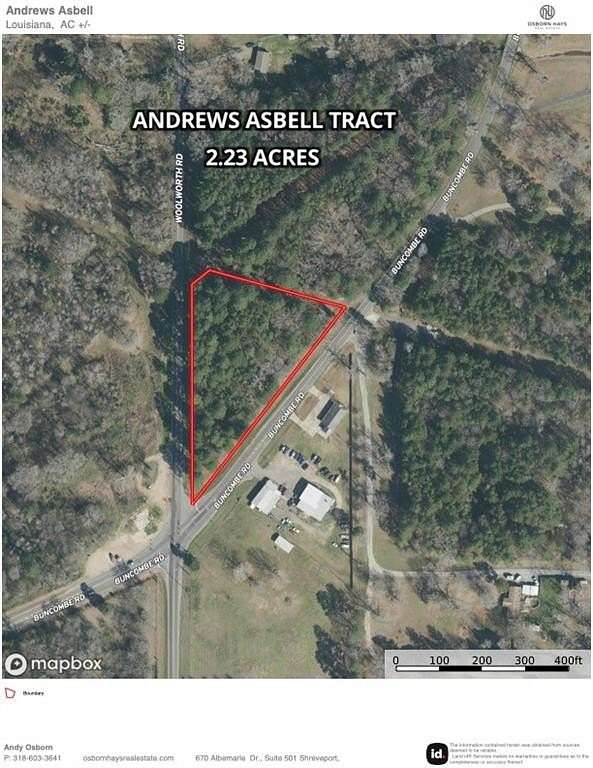 2.23 Acres of Land for Sale in Shreveport, Louisiana