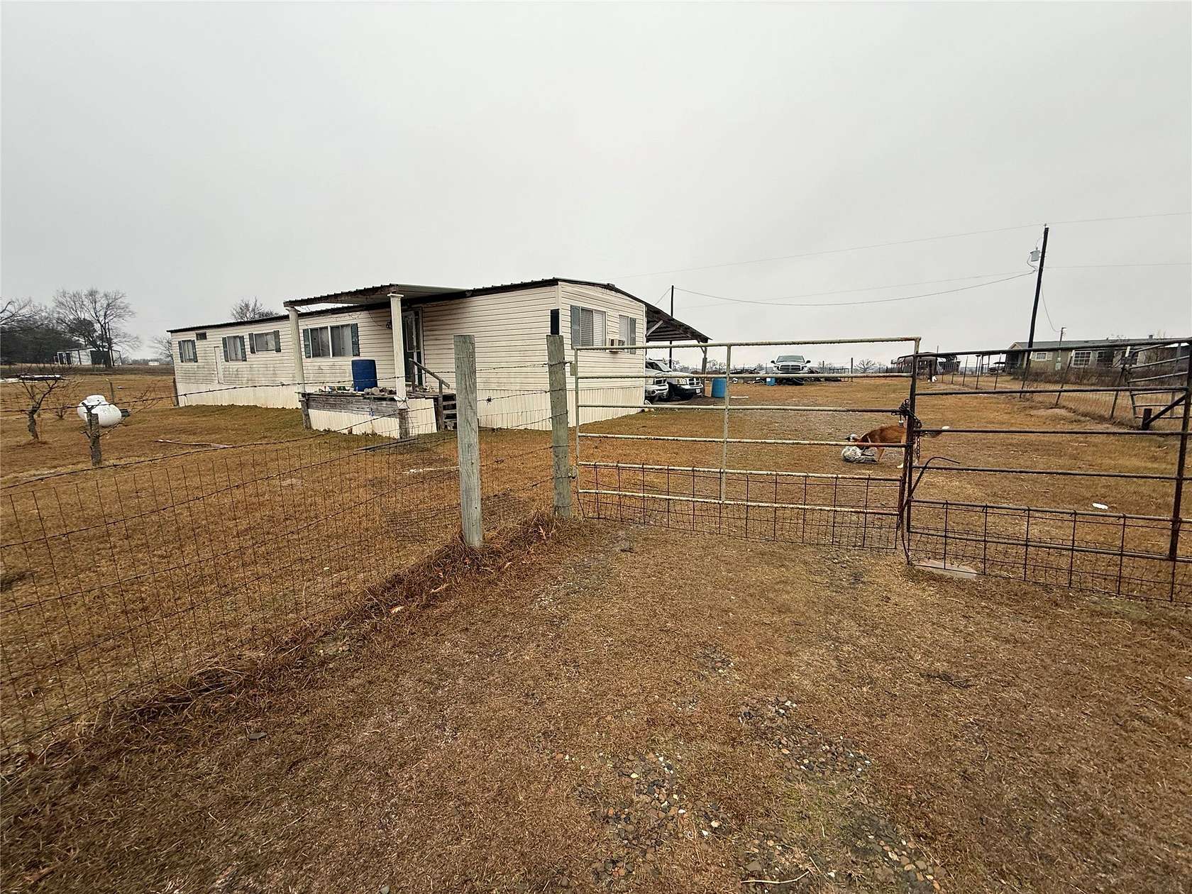 14.8 Acres of Land with Home for Sale in Yantis, Texas