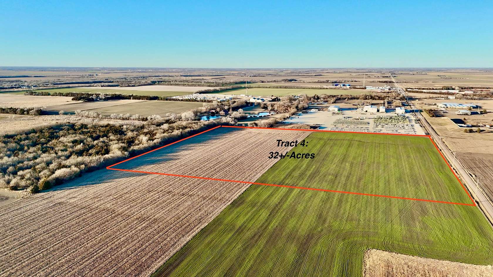 32 Acres of Agricultural Land for Sale in Hesston, Kansas