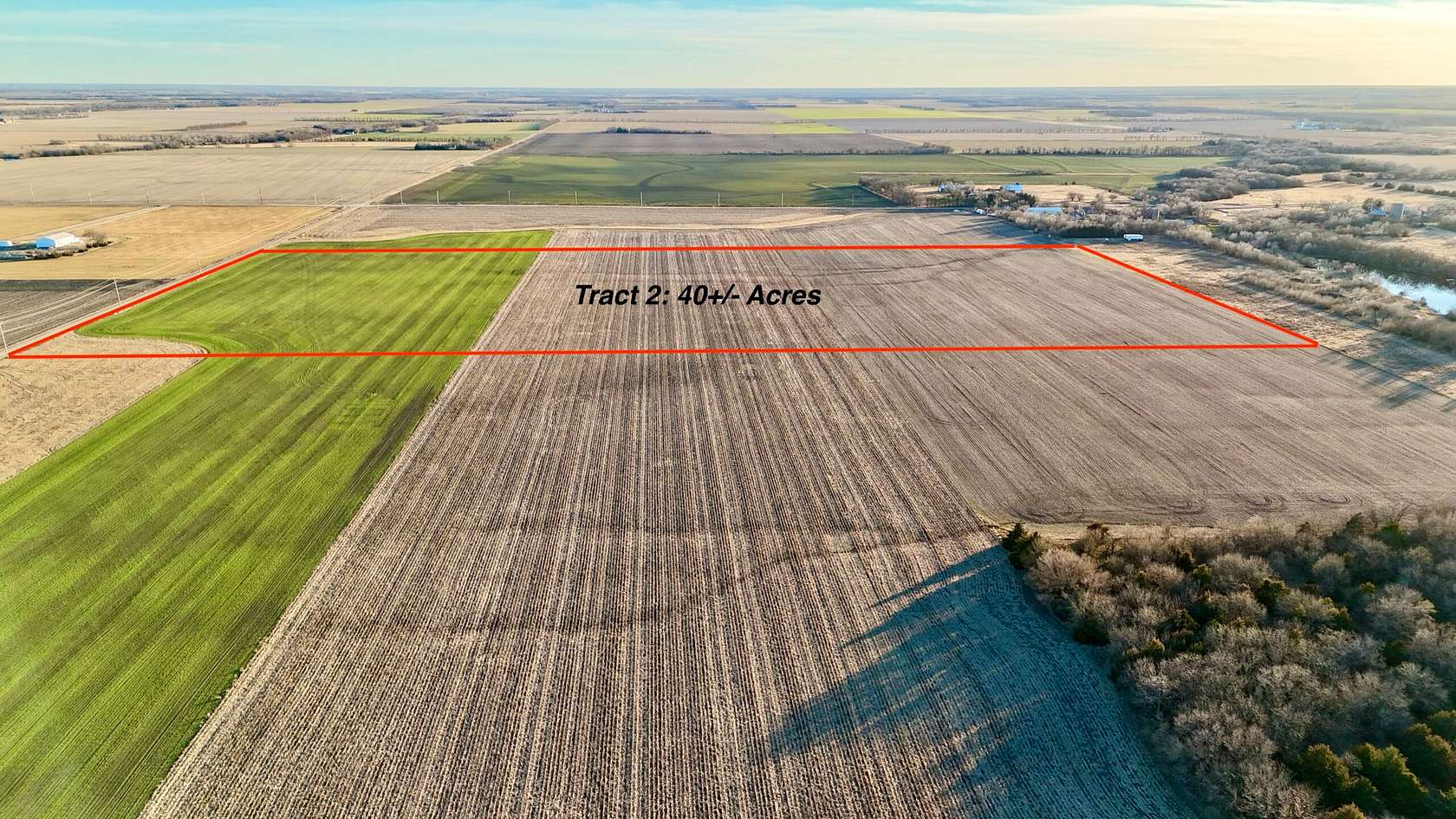 40 Acres of Agricultural Land for Sale in Hesston, Kansas