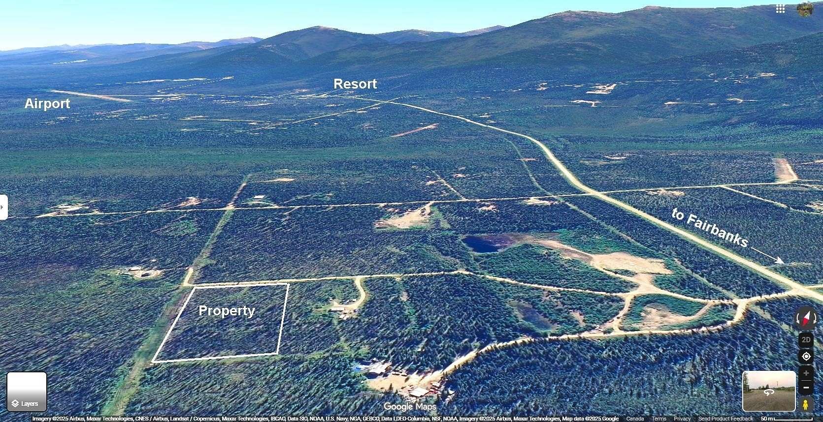 3.44 Acres of Residential Land for Sale in Circle Hot Springs, Alaska