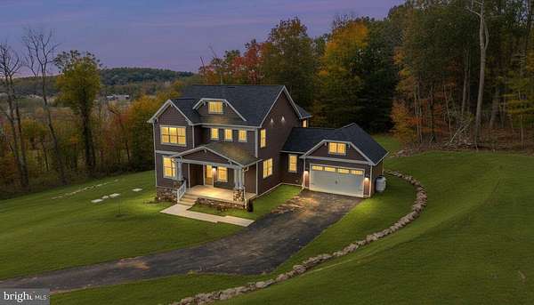 12.4 Acres of Recreational Land with Home for Sale in Myersville, Maryland