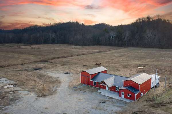 30 Acres of Land with Home for Sale in Hazel Green, Kentucky