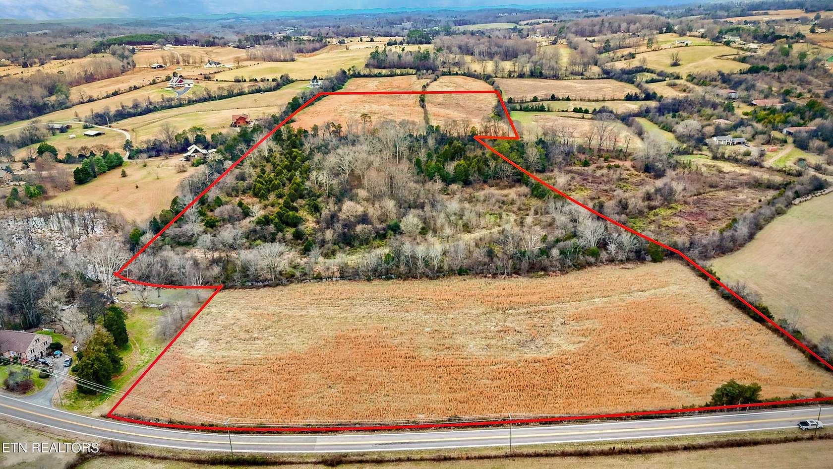 32.2 Acres of Recreational Land for Sale in Maryville, Tennessee