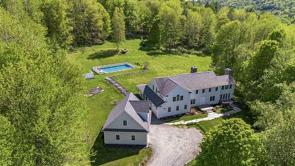 20.3 Acres of Recreational Land with Home for Sale in Moretown, Vermont