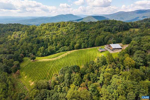 55 Acres of Recreational Land with Home for Sale in Dyke, Virginia